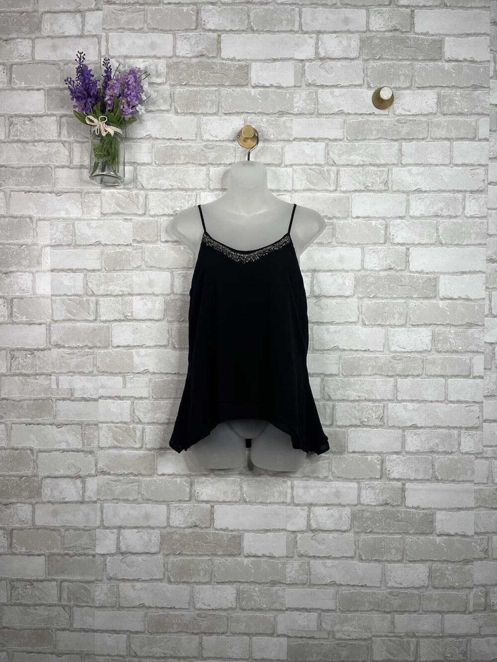 CLEARANCE!! Stoosh Black Flowy Blouse